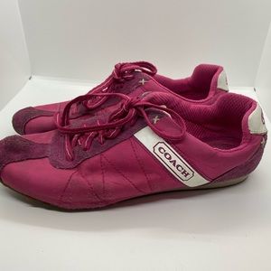 🌸2/$15 Pink Coach shoes